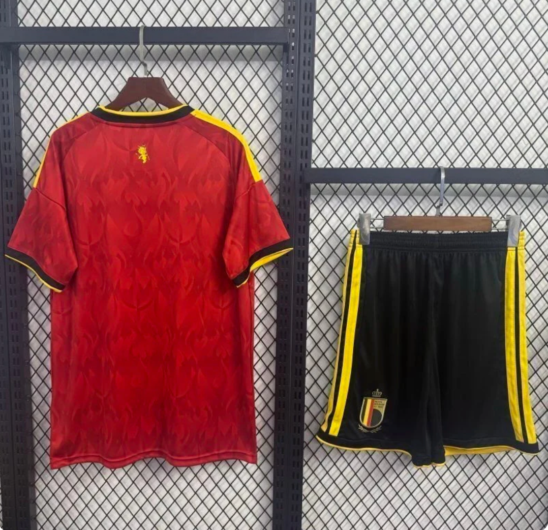 Kit Enfant Belgique Domicile 2026 Coupe Du Monde