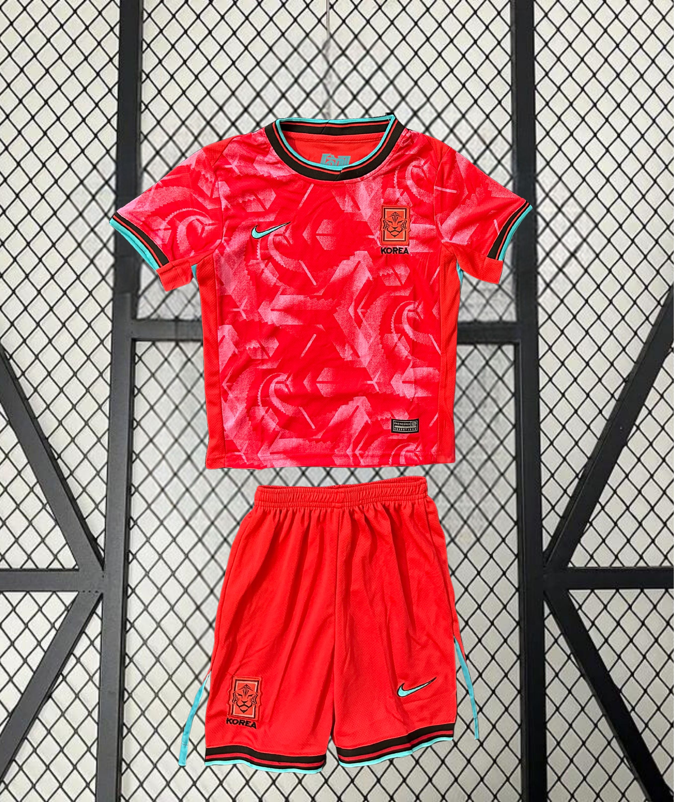 Südkorea 2024 Heimtrikot für Kinder