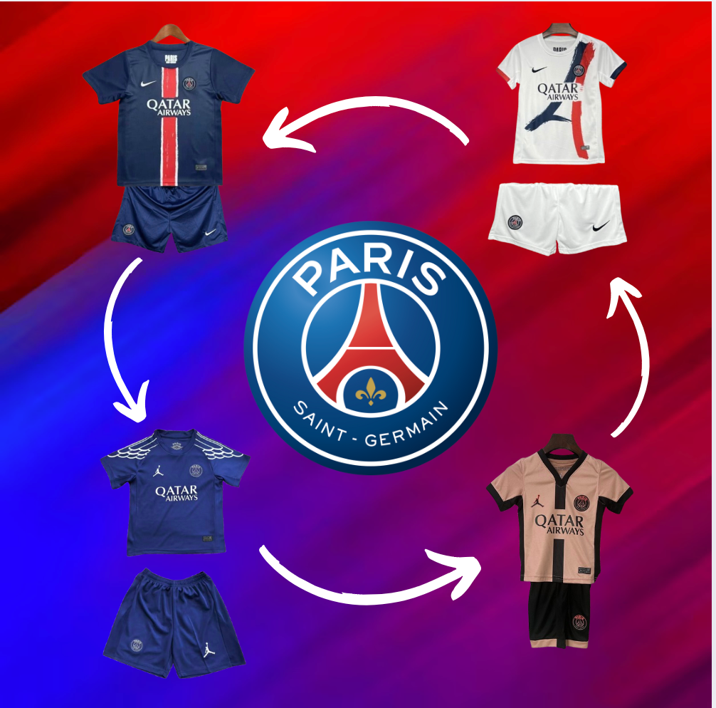PSG Kinder-Trikotpaket 2024/2025