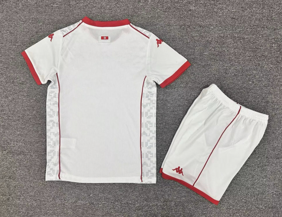 Kit Enfant Tunisie Extérieur 2026 Coupe Du Monde