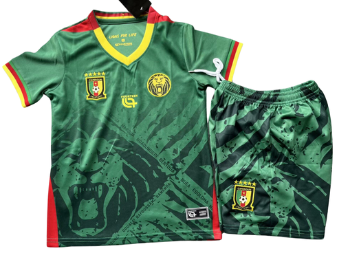 Kamerun Heimtrikot 2025 für Kinder